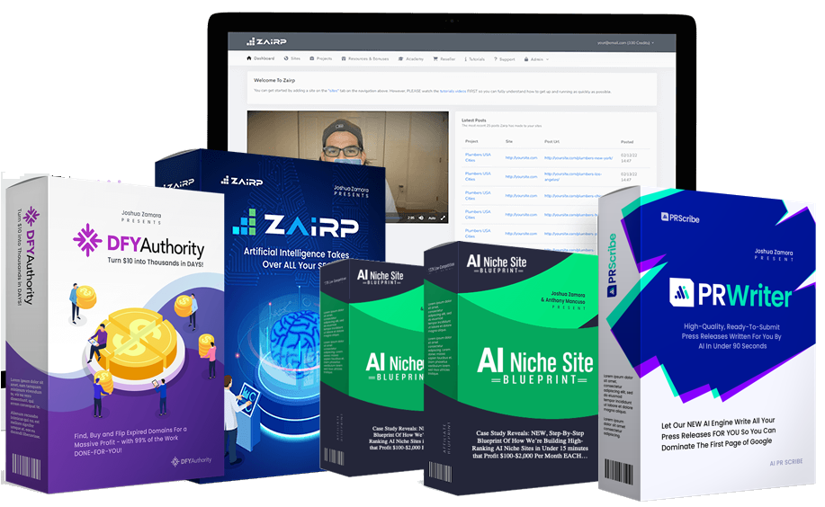 AI NICHE SITE BLUEPRINT TRAINING & SOFTWARE